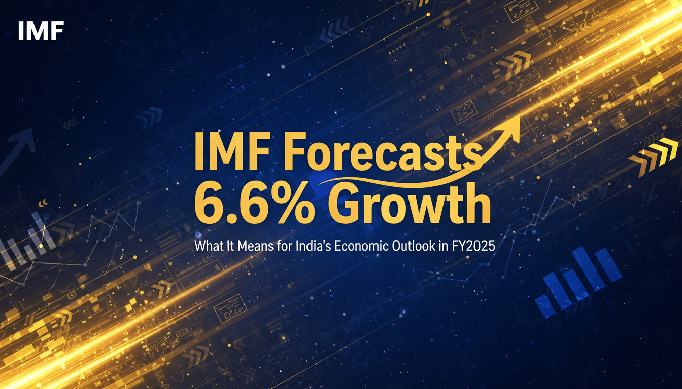 India’s Economy to Grow 6.6% in FY2025