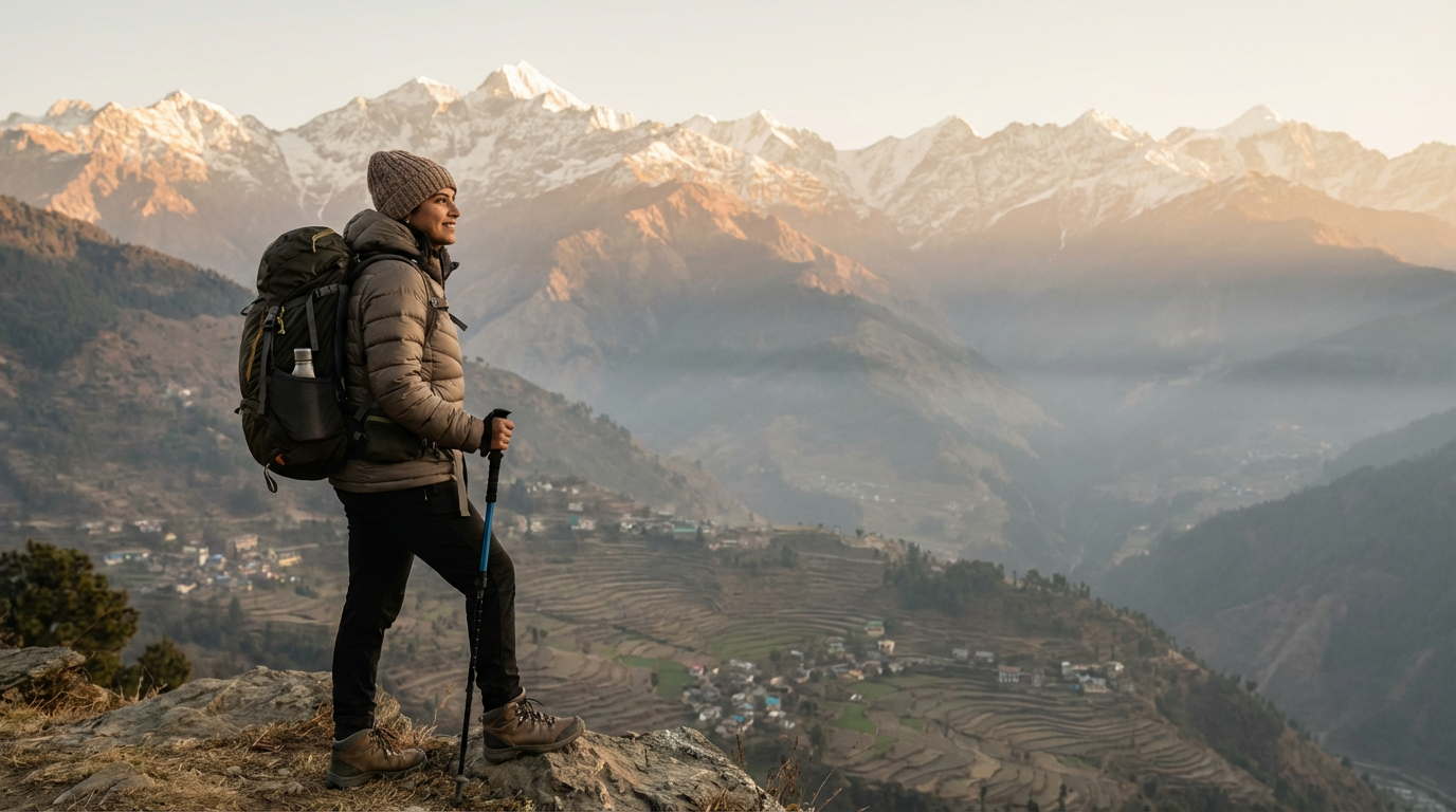 solo woman traveler in himachal pradesh
