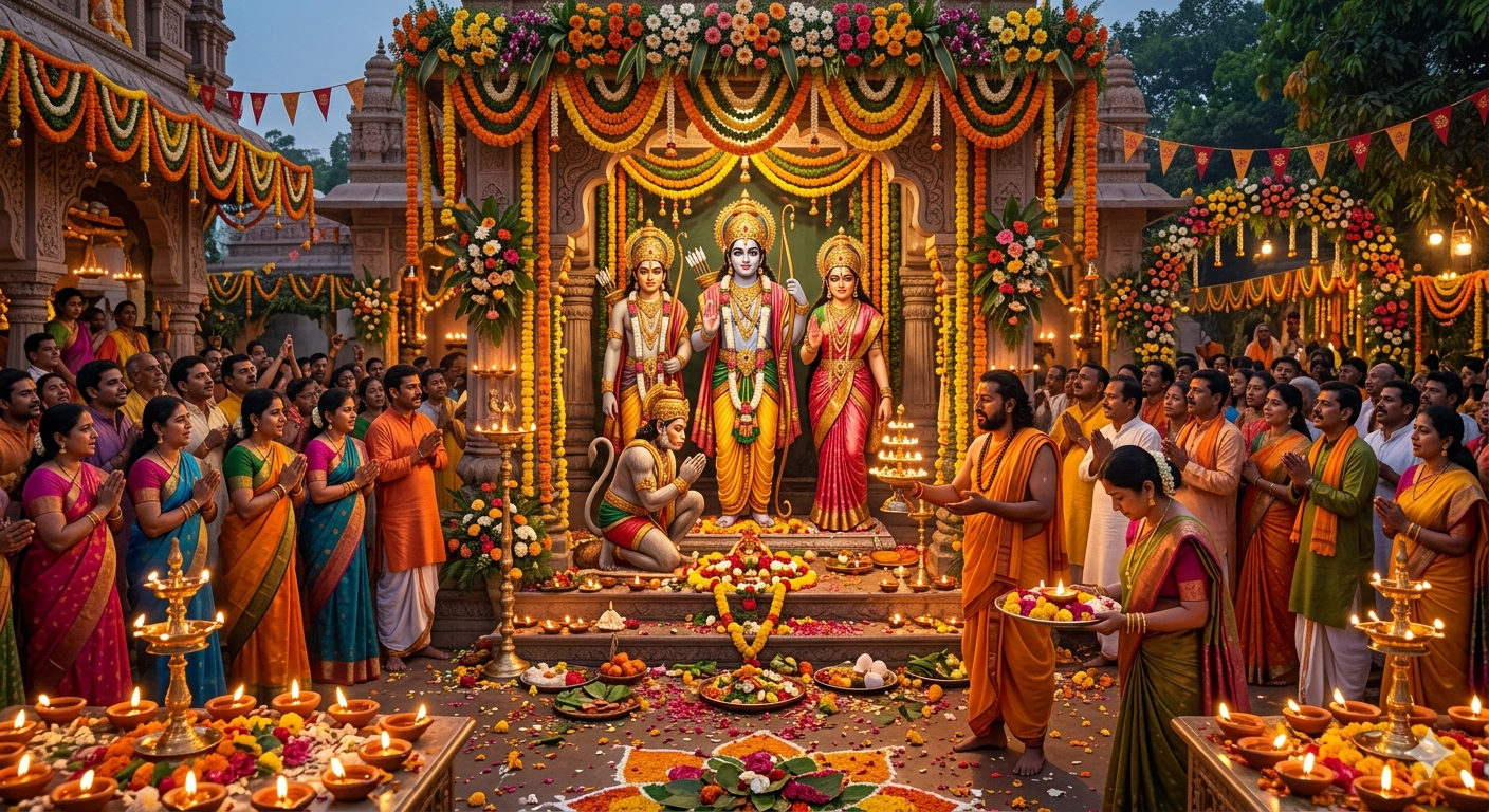 Ram Navami celebration