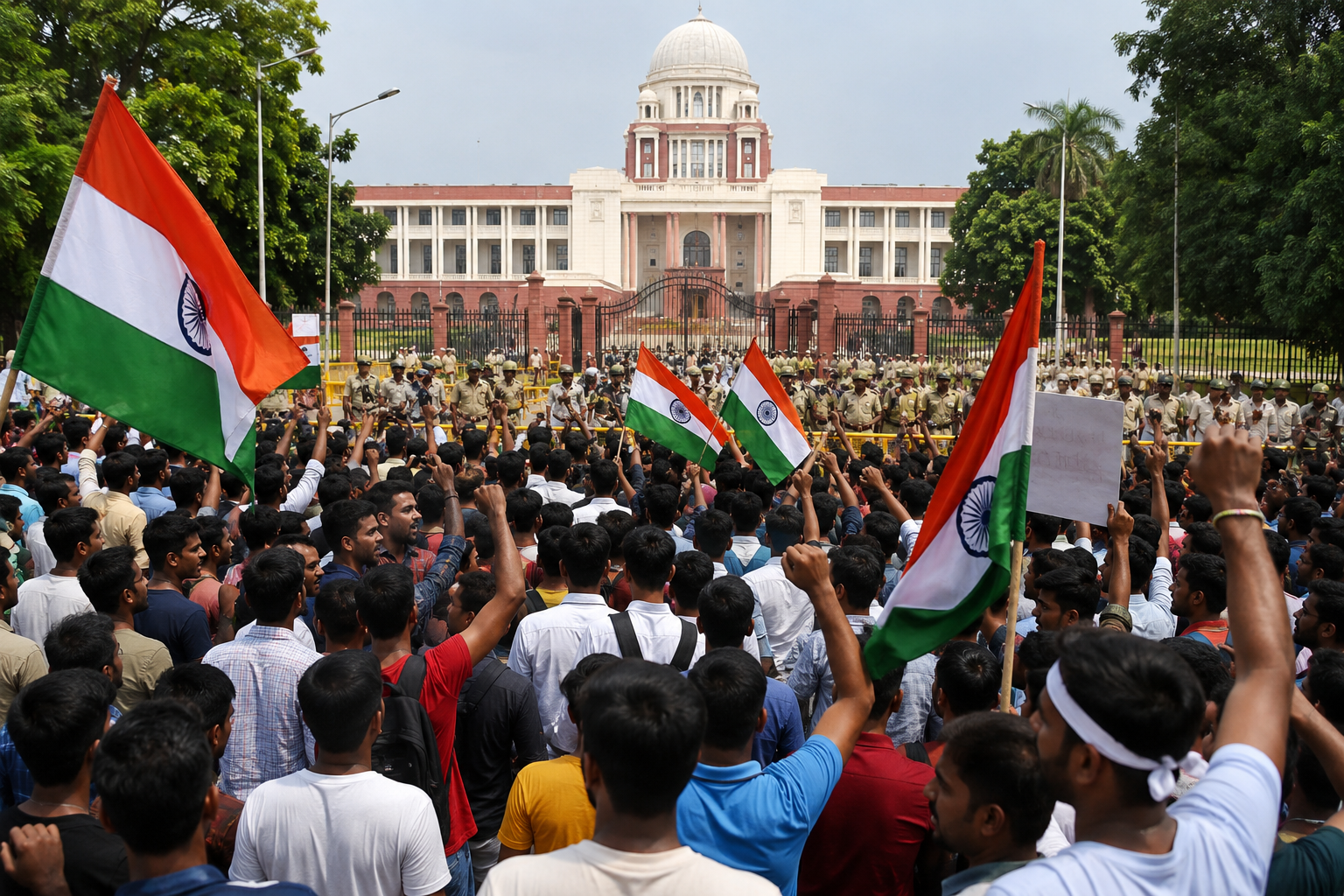 Jharkhand Student Protest 2026