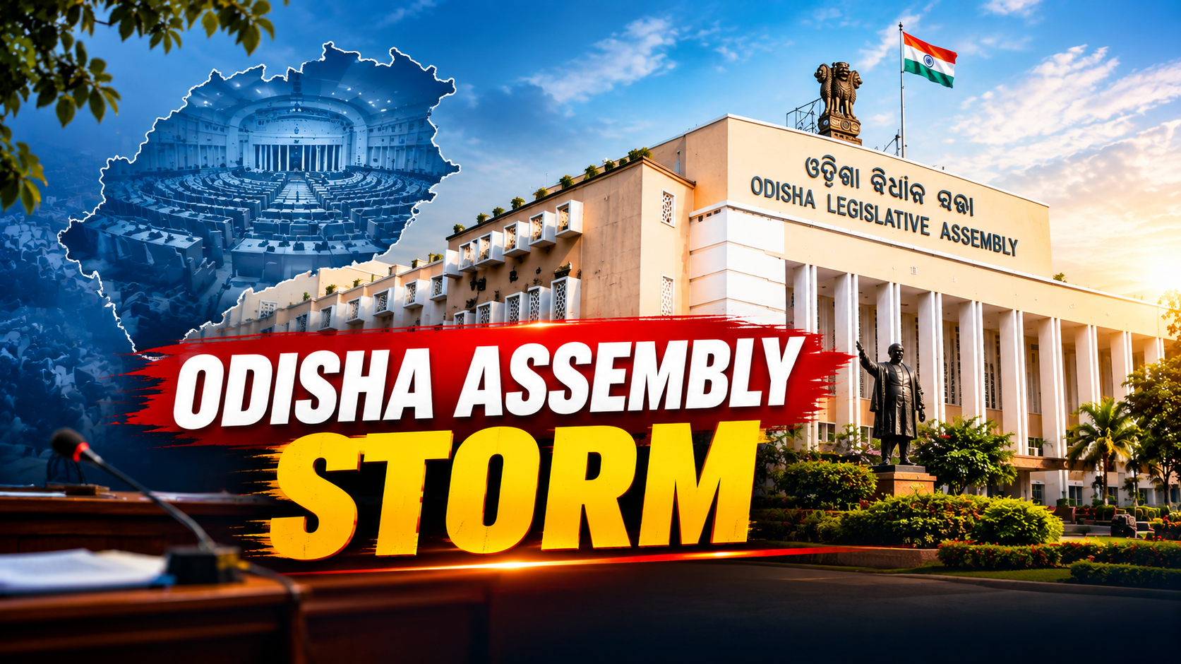 Odisha Assembly Storm