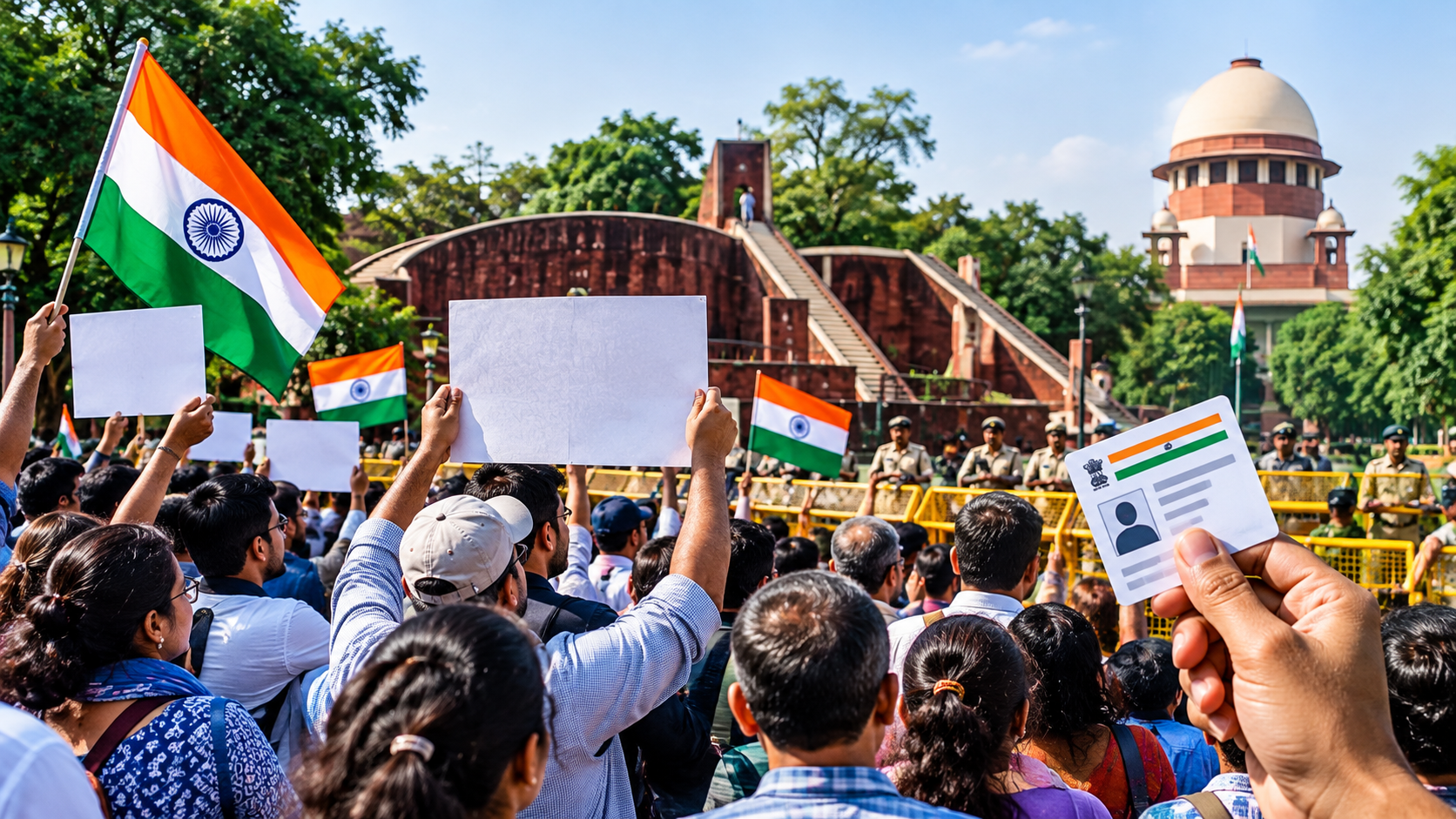 CJP Protest at Jantar Mantar